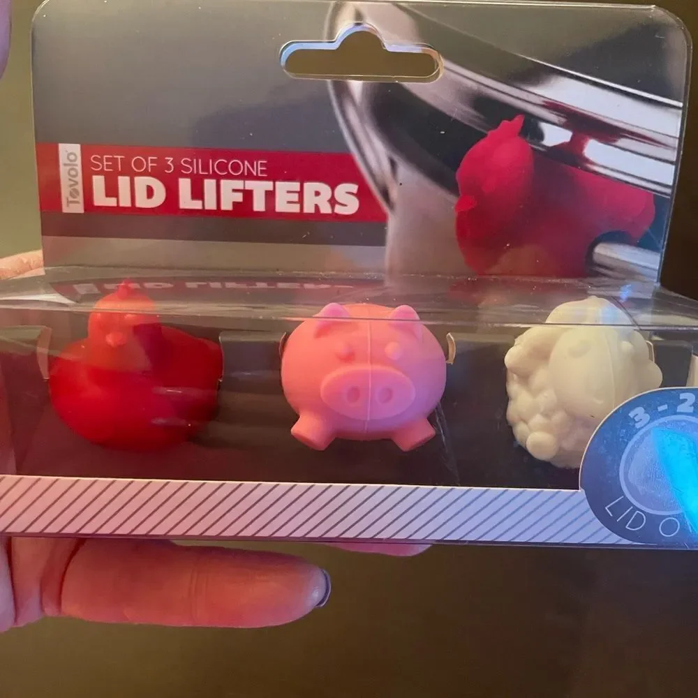 Tovolo Silicone Animal Lid Lifters